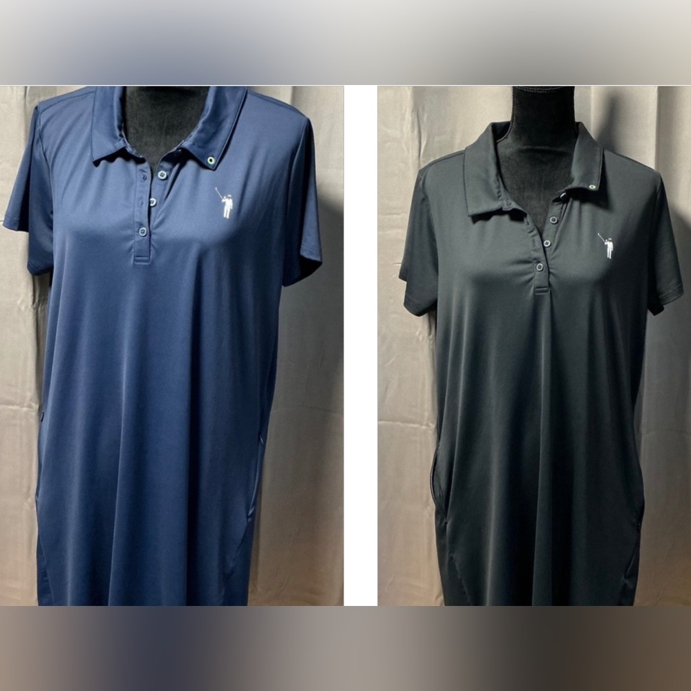 Polo Golf Dress Bundle | 2 Dresses | Performance Stretch | Logo | Women's